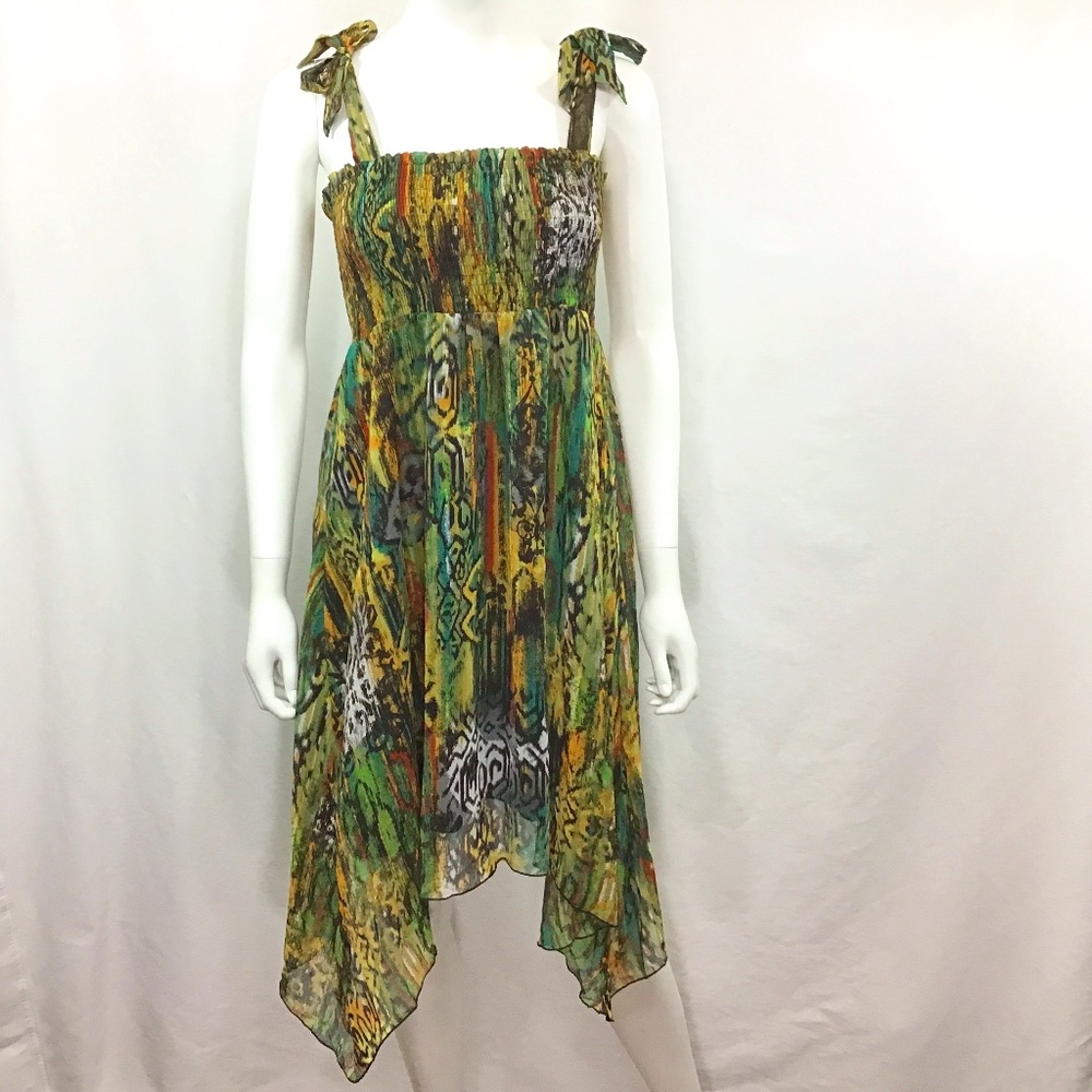 Allen B. by Allen Schwartz Tribal Abstract Dress